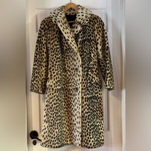 Gorgeous Cheetah Print Faux Fur - Vintage 1960’s - From Safari by SPORTOWNE